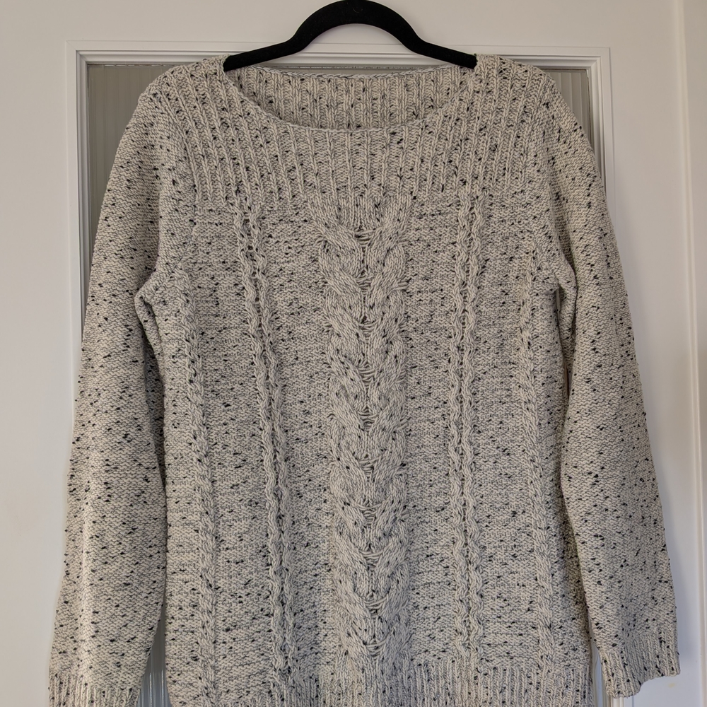 Women's Speckled Knit Sweater